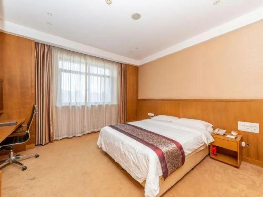 Bed in Sunparkview Hotel Shanghai