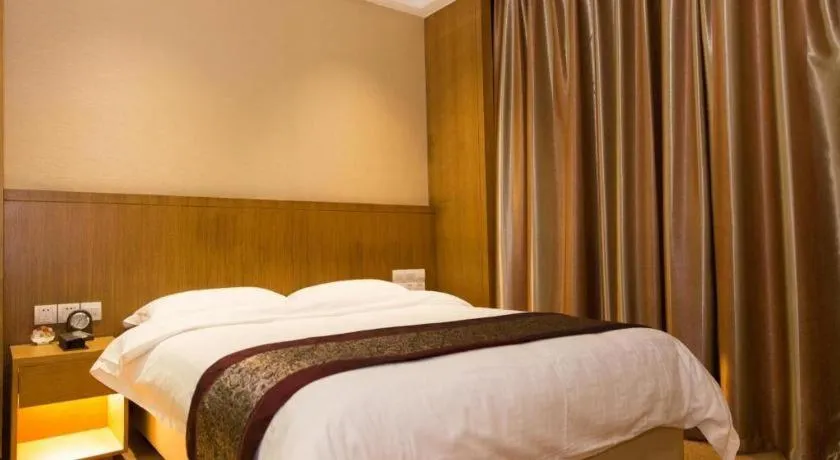 Bed in Sunparkview Hotel Shanghai