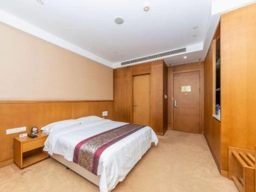 Bed in Sunparkview Hotel Shanghai