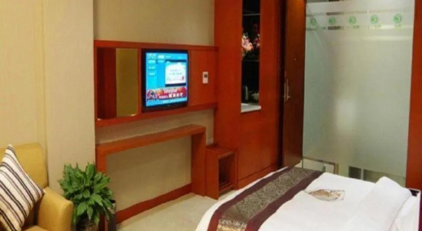 Bed in Sunparkview Hotel Shanghai