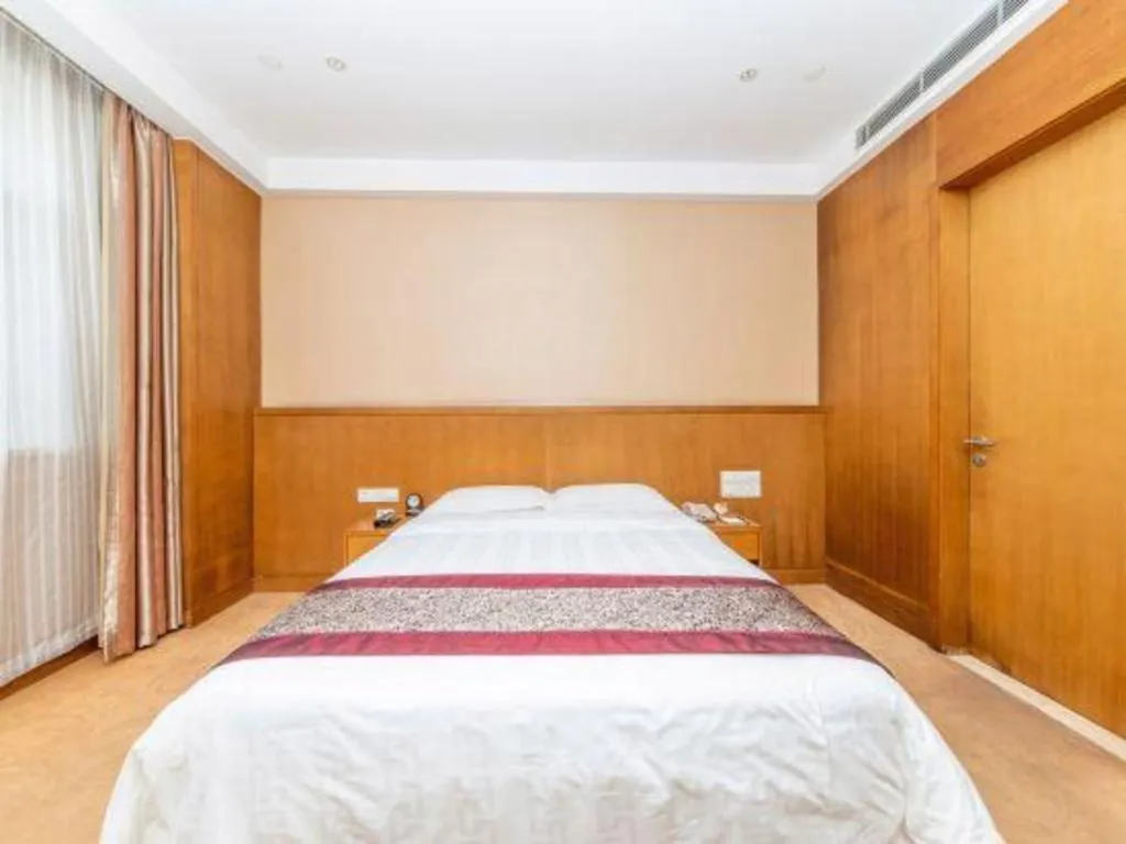 Bed in Sunparkview Hotel Shanghai