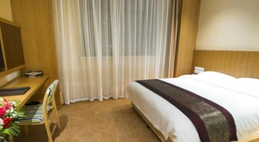 Bed in Sunparkview Hotel Shanghai