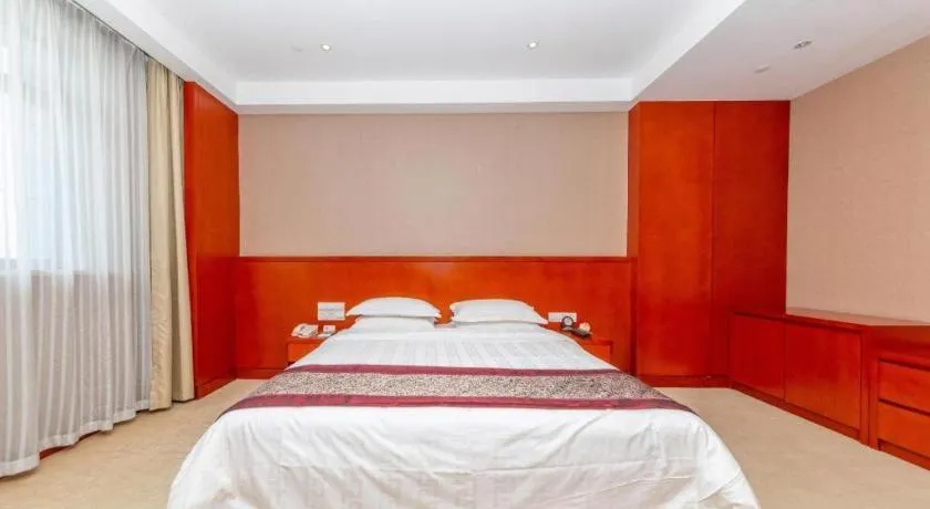 Bed in Sunparkview Hotel Shanghai