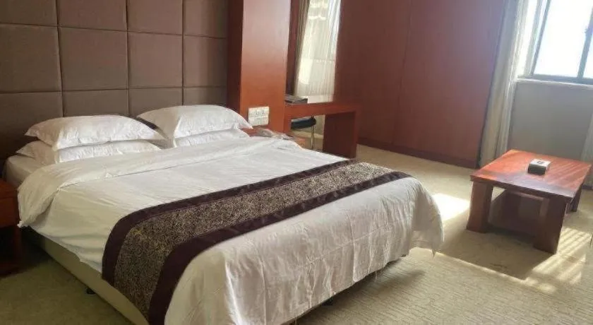 Bed in Sunparkview Hotel Shanghai