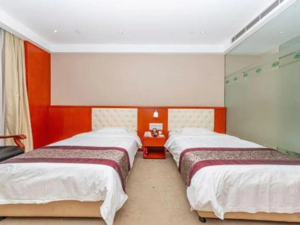 Bed in Sunparkview Hotel Shanghai