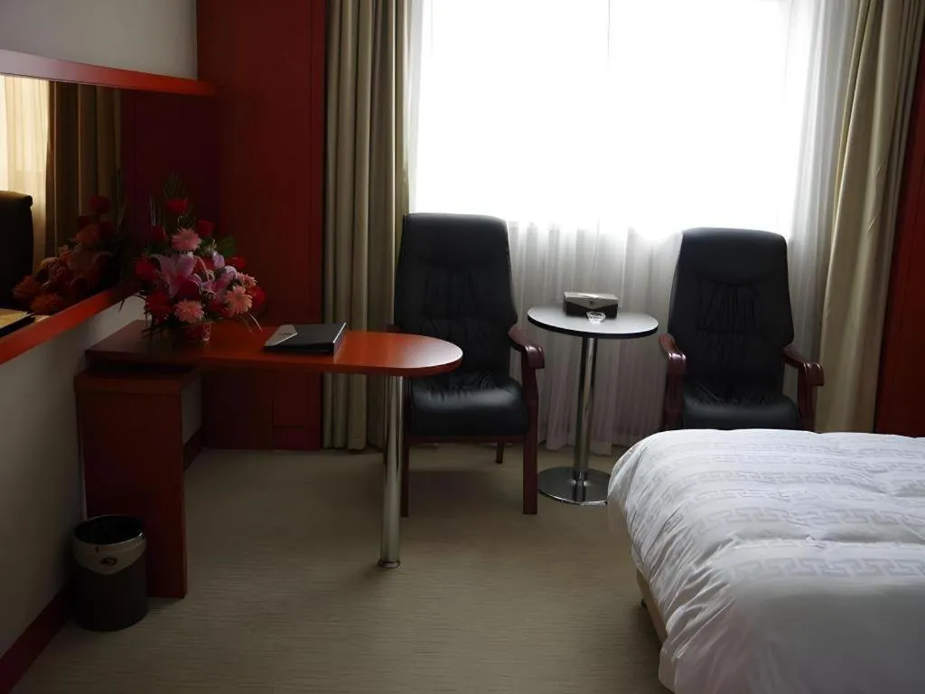 Bed in Sunparkview Hotel Shanghai