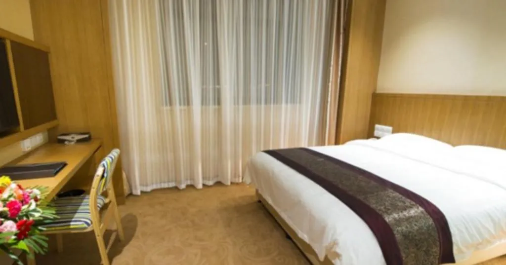 Bed in Sunparkview Hotel Shanghai