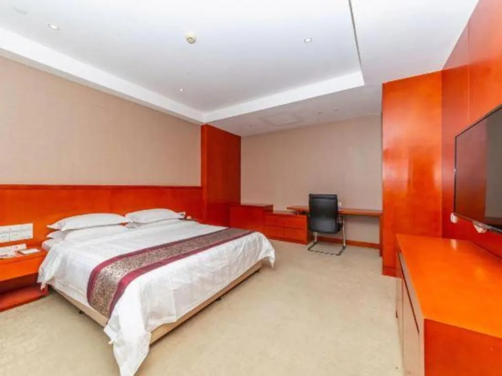 Bed in Sunparkview Hotel Shanghai