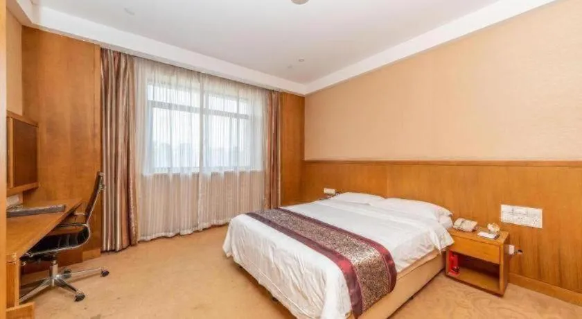 Bed in Sunparkview Hotel Shanghai