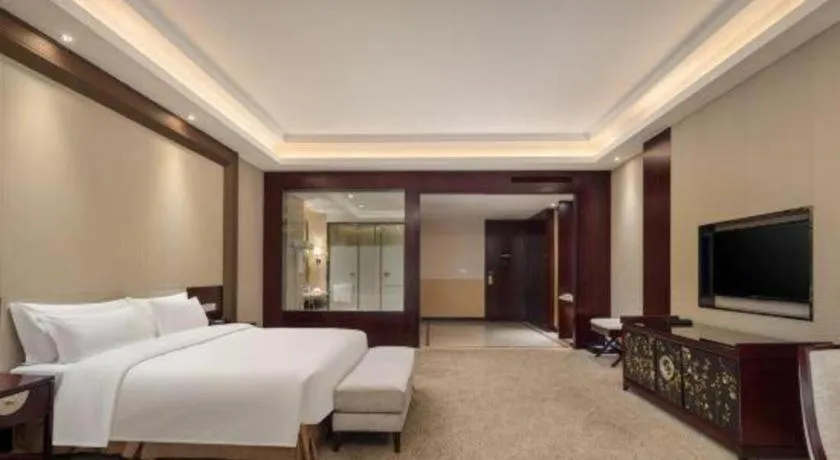 Bed in Linyi Blue Horizon International Hotel Yi He