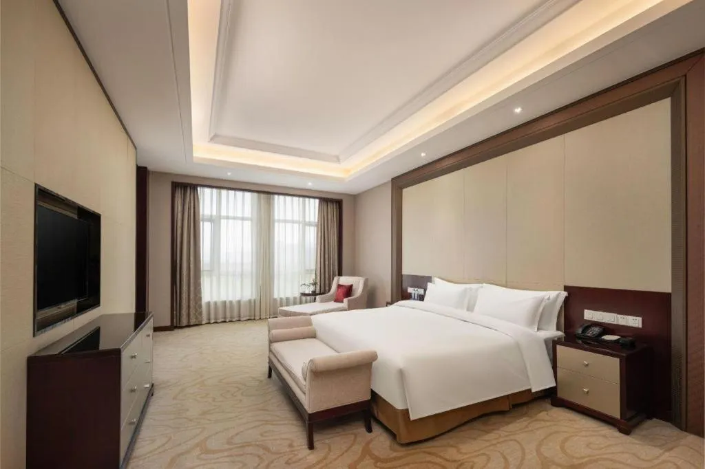 Bed in Linyi Blue Horizon International Hotel Yi He