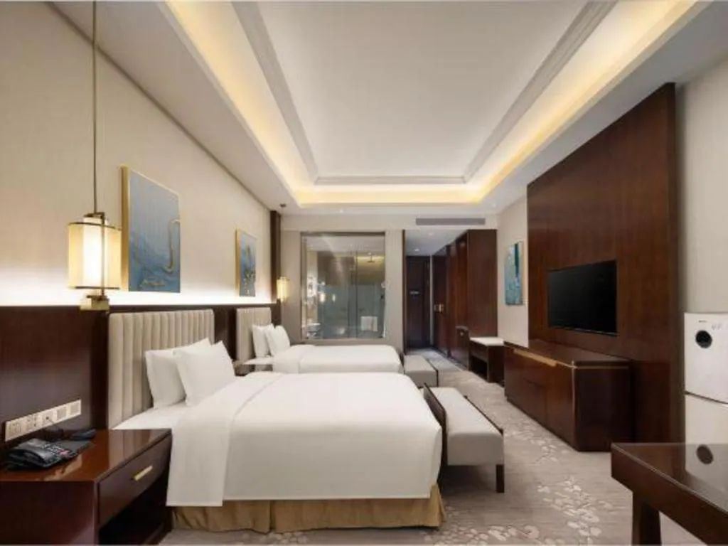 Bed in Linyi Blue Horizon International Hotel Yi He