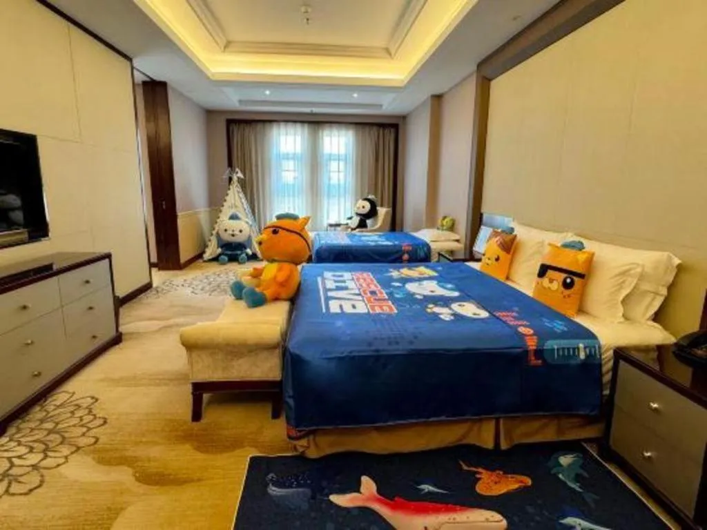 Bed in Linyi Blue Horizon International Hotel Yi He