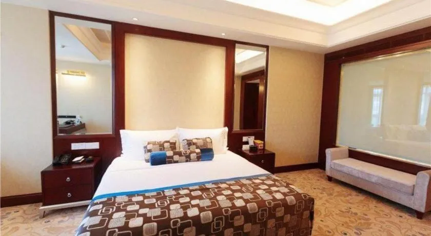 Bed in Linyi Blue Horizon International Hotel Yi He