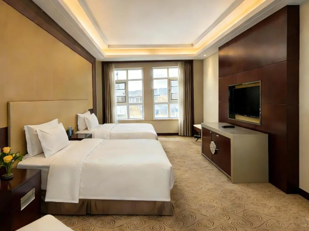 Bed in Linyi Blue Horizon International Hotel Yi He