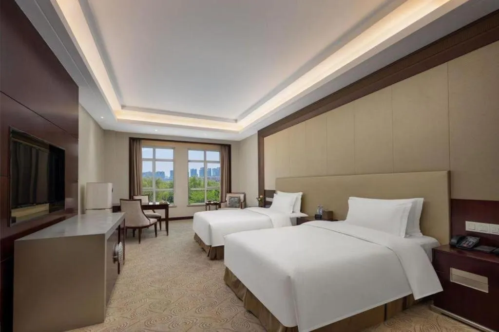 Bed in Linyi Blue Horizon International Hotel Yi He