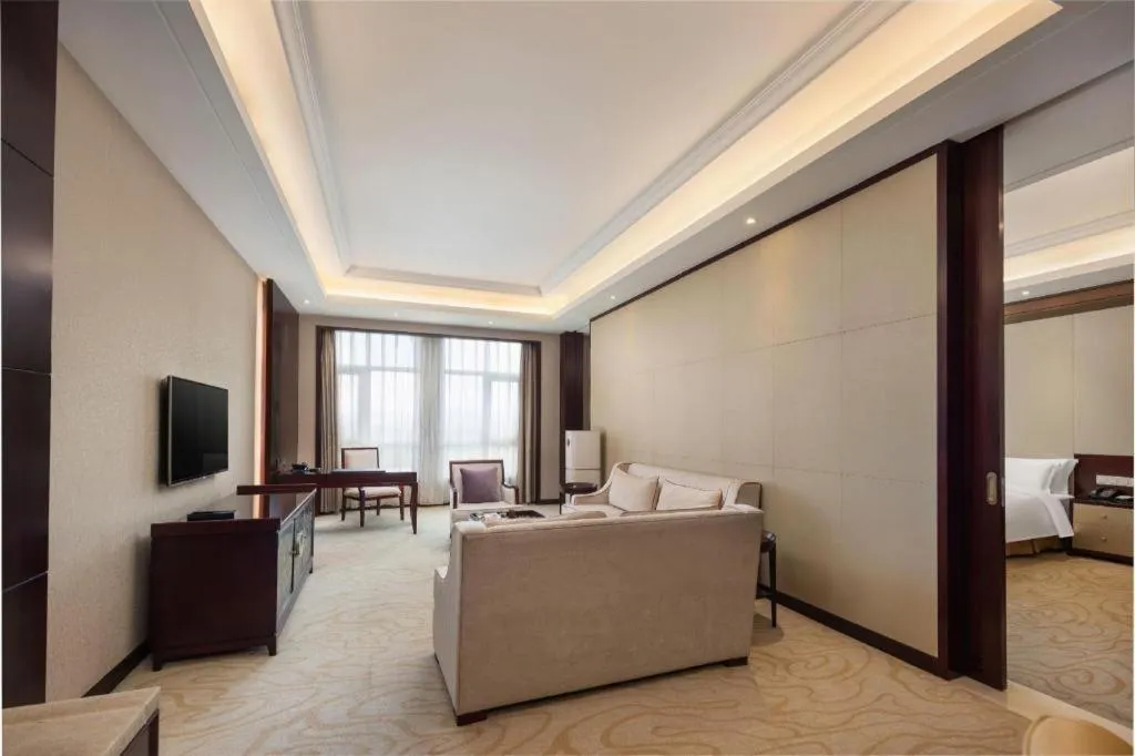 Bed in Linyi Blue Horizon International Hotel Yi He