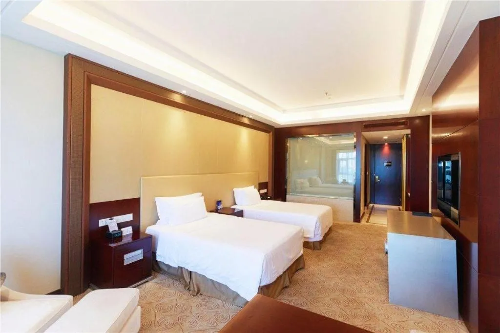 Bed in Linyi Blue Horizon International Hotel Yi He