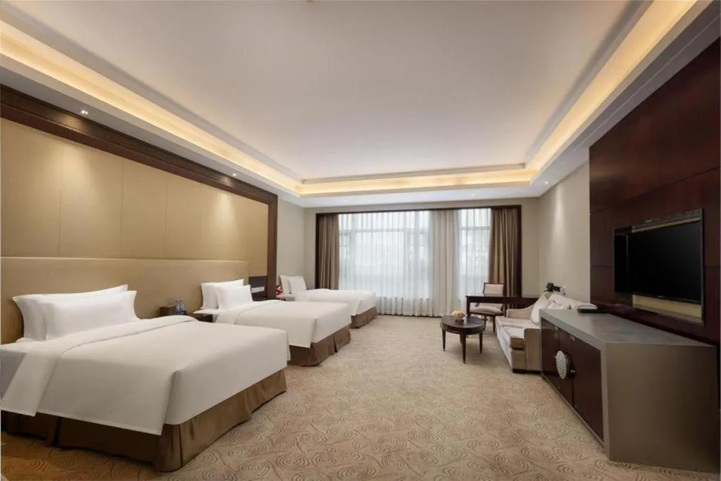 Bed in Linyi Blue Horizon International Hotel Yi He
