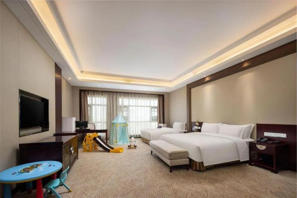 Bed in Linyi Blue Horizon International Hotel Yi He