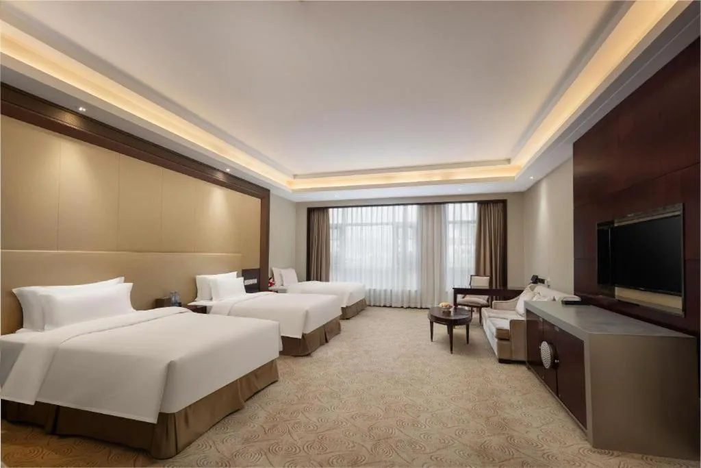 Bed in Linyi Blue Horizon International Hotel Yi He