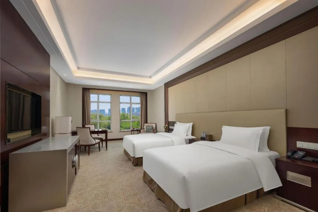 Bed in Linyi Blue Horizon International Hotel Yi He