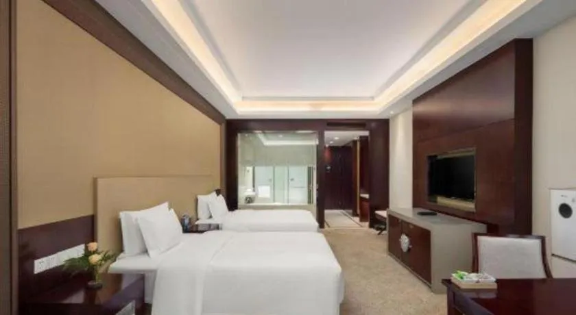 Bed in Linyi Blue Horizon International Hotel Yi He