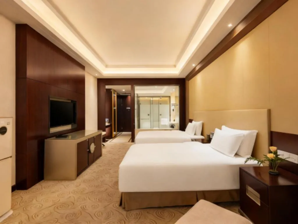 Bed in Linyi Blue Horizon International Hotel Yi He