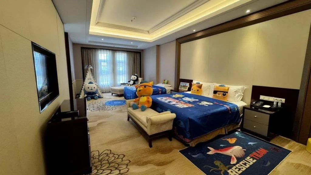 Bed in Linyi Blue Horizon International Hotel Yi He