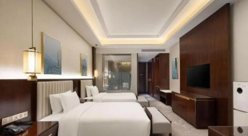 Bed in Linyi Blue Horizon International Hotel Yi He