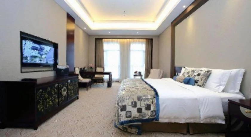 Bed in Linyi Blue Horizon International Hotel Yi He
