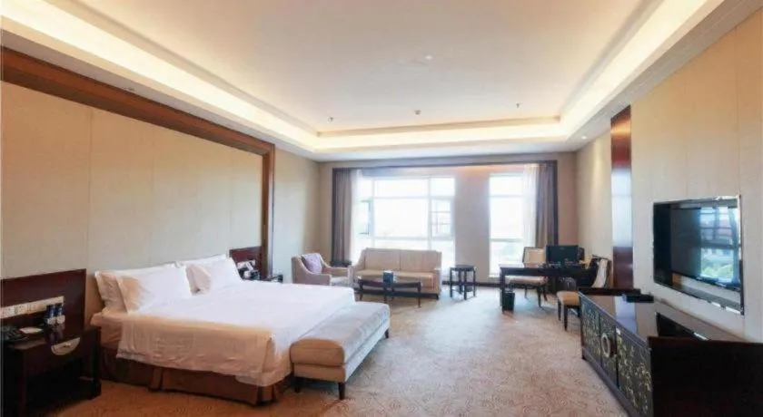 Bed in Linyi Blue Horizon International Hotel Yi He
