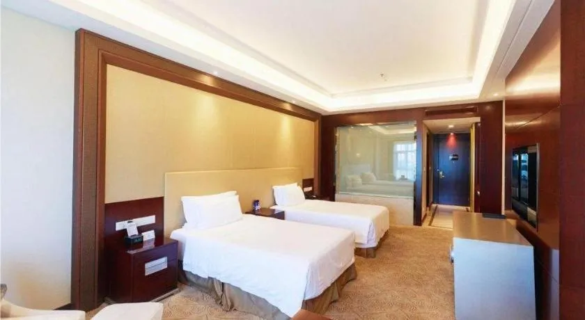 Bed in Linyi Blue Horizon International Hotel Yi He