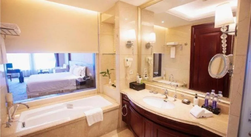 Bed in Linyi Blue Horizon International Hotel Yi He