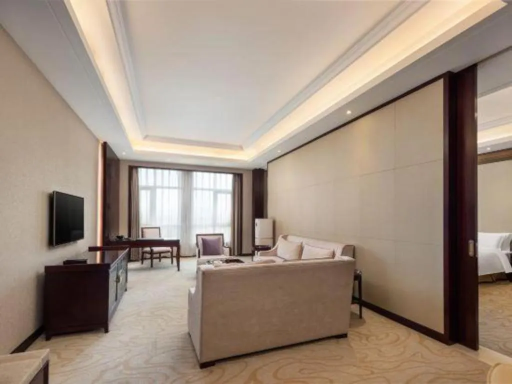 Bed in Linyi Blue Horizon International Hotel Yi He