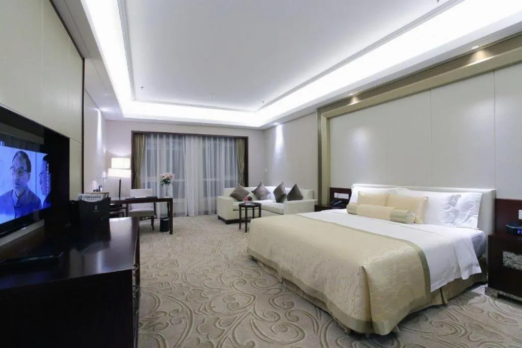 Bed in Linyi Blue Horizon International Hotel Yi He