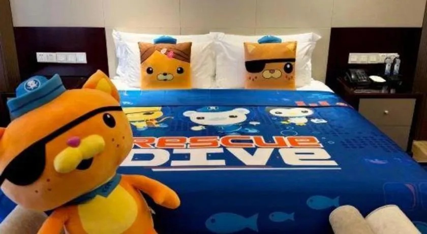 Bed in Linyi Blue Horizon International Hotel Yi He