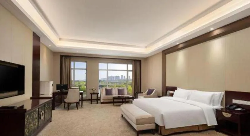 Bed in Linyi Blue Horizon International Hotel Yi He