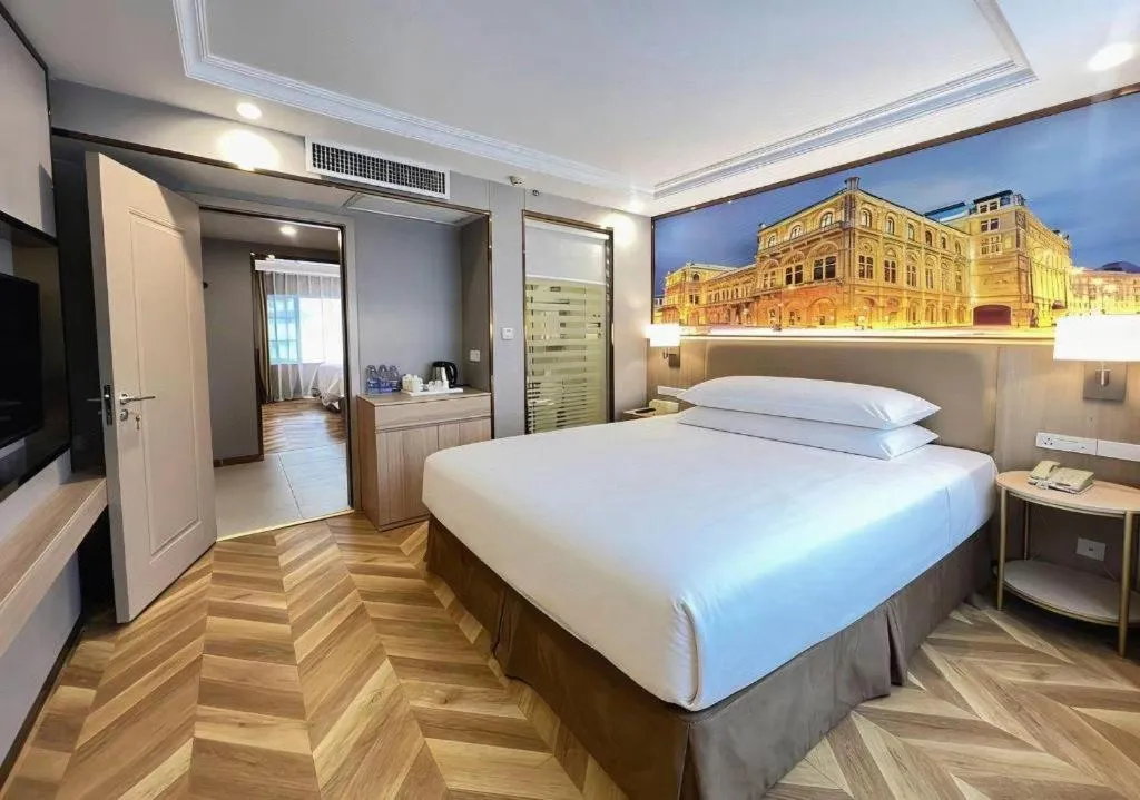 Bed in Vienna Hotel Guangxi Yangshuo Impression