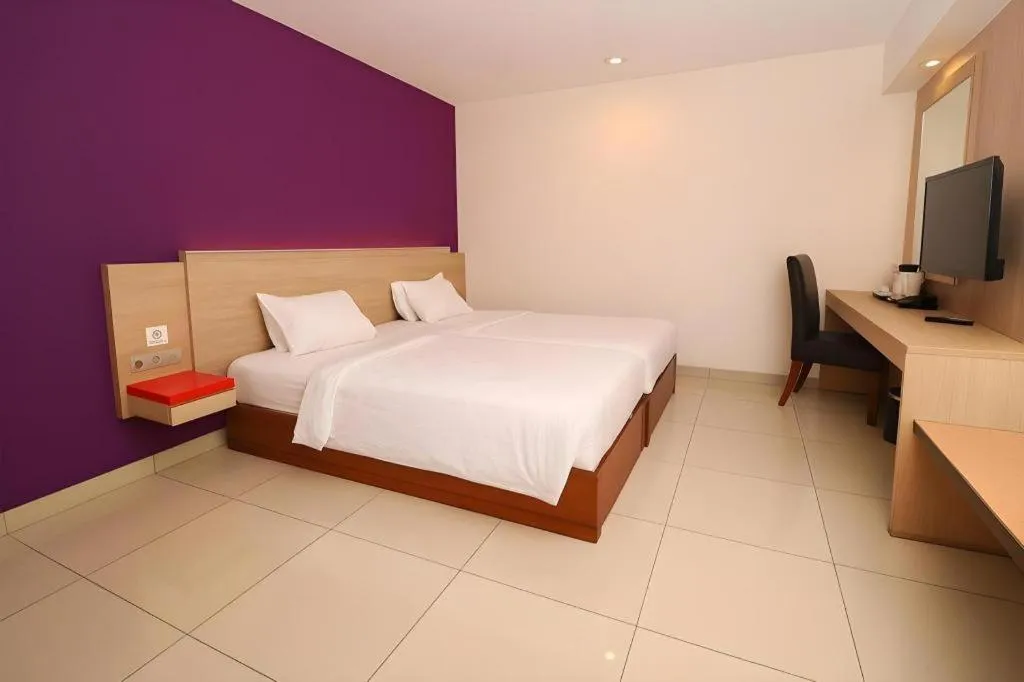 Bed in Borneo Hotel