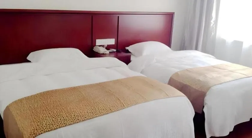 Bed in GreenTree Alliance Shanghai Railway Station QiuJiang Road Hotel