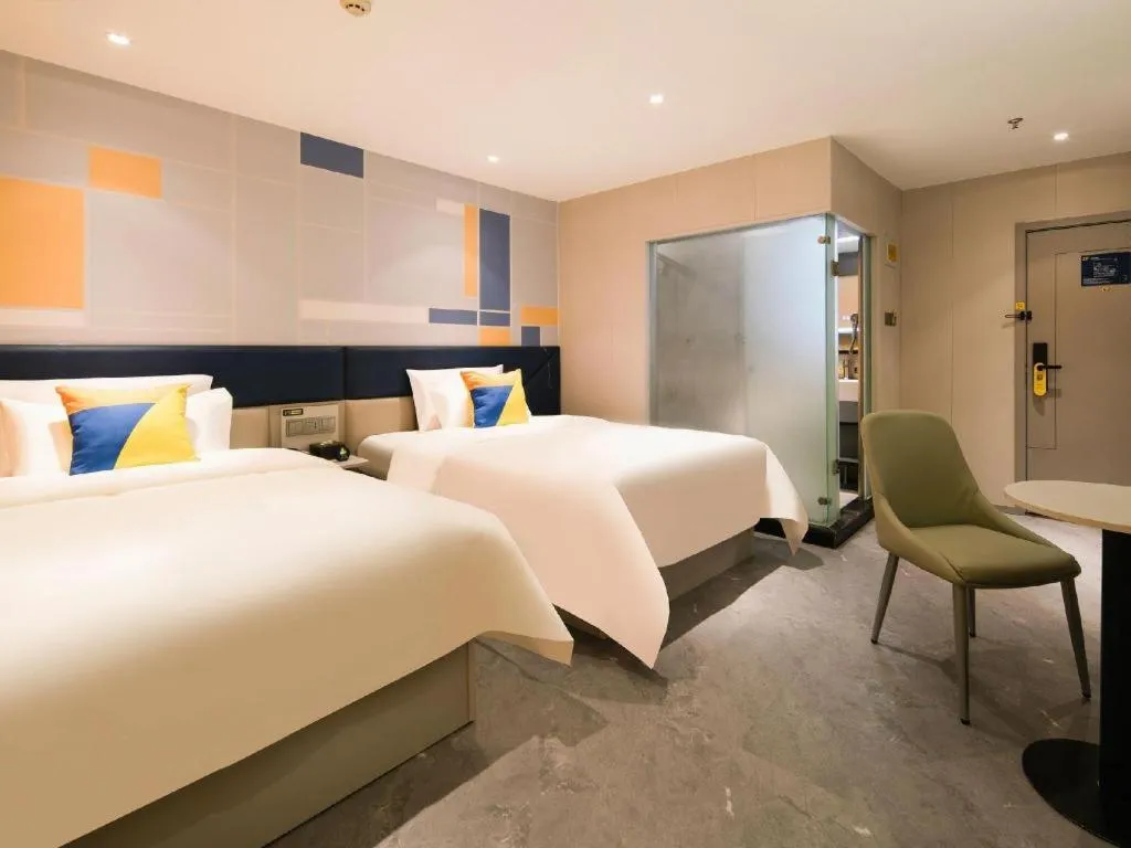 Bed in 7 Days Inn Nanjing Railway Station Xin Mo Fan Road Subway Station Branch