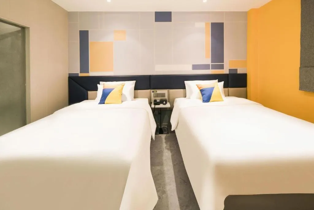 Bed in 7 Days Inn Nanjing Railway Station Xin Mo Fan Road Subway Station Branch