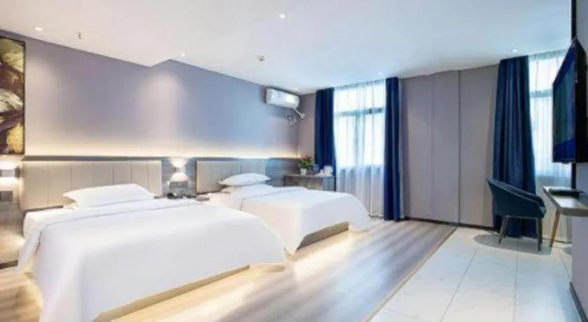 Bed in 7 Days Inn Luoyang Railway Station Wangcheng Avenue