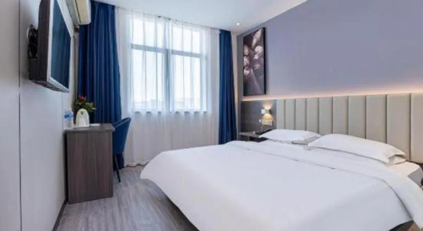 Bed in 7 Days Inn Luoyang Railway Station Wangcheng Avenue