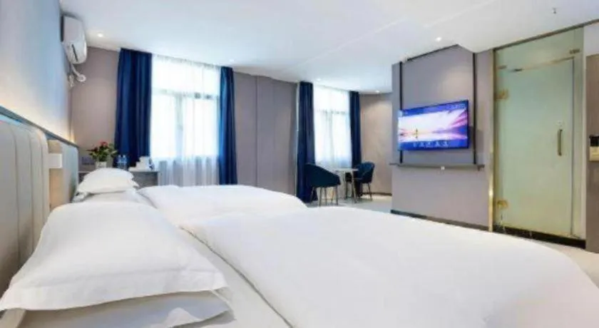 Bed in 7 Days Inn Luoyang Railway Station Wangcheng Avenue