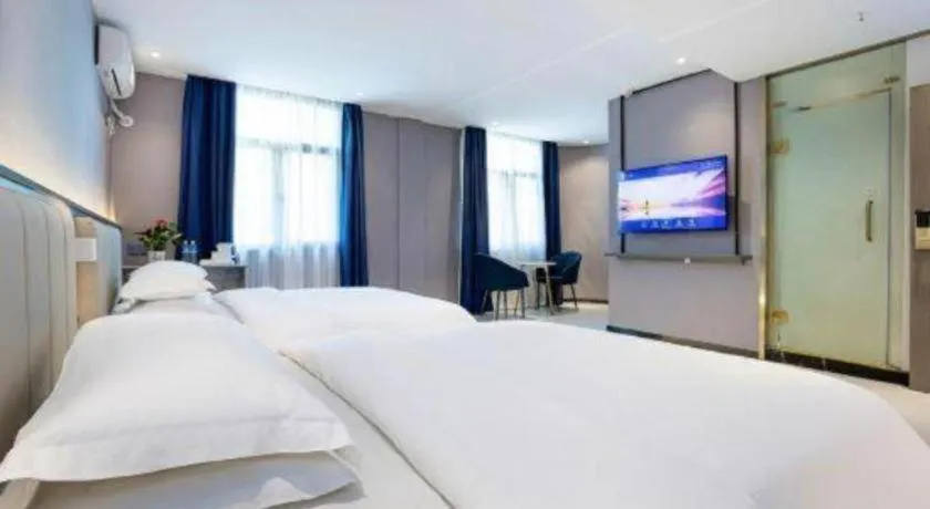 Bed in 7 Days Inn Luoyang Railway Station Wangcheng Avenue