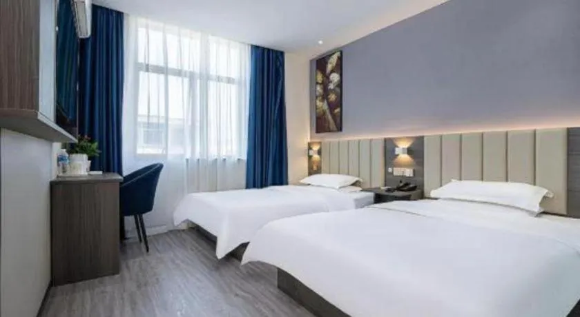 Bed in 7 Days Inn Luoyang Railway Station Wangcheng Avenue