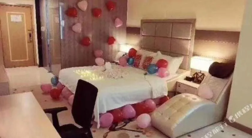 Bed in Boke Boutique Hotel Shenzhen Longgang