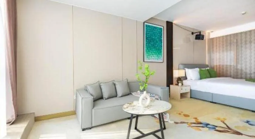 Bed in Boke Boutique Hotel Shenzhen Longgang